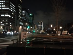 Favorite intersection separating Chiyoda and Hibiya